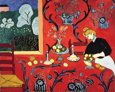 The Dessert Harmony in Red Henri Matisse